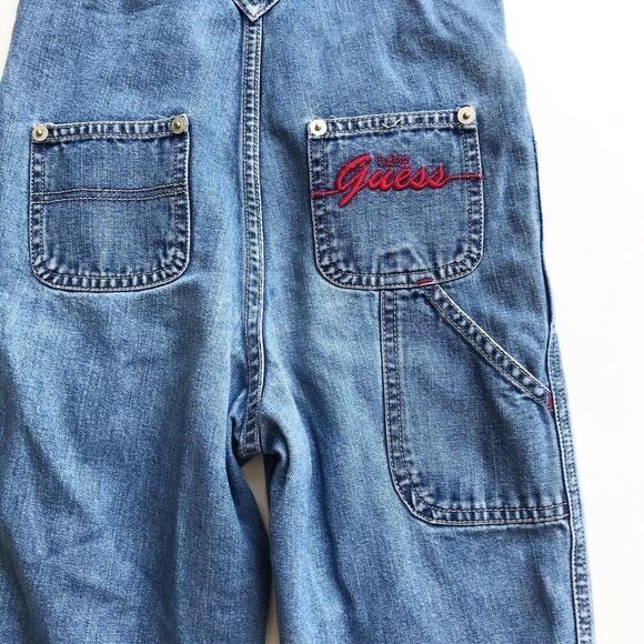 Vintage Baby Guess denim overalls 24 months - Picture 8 of 8